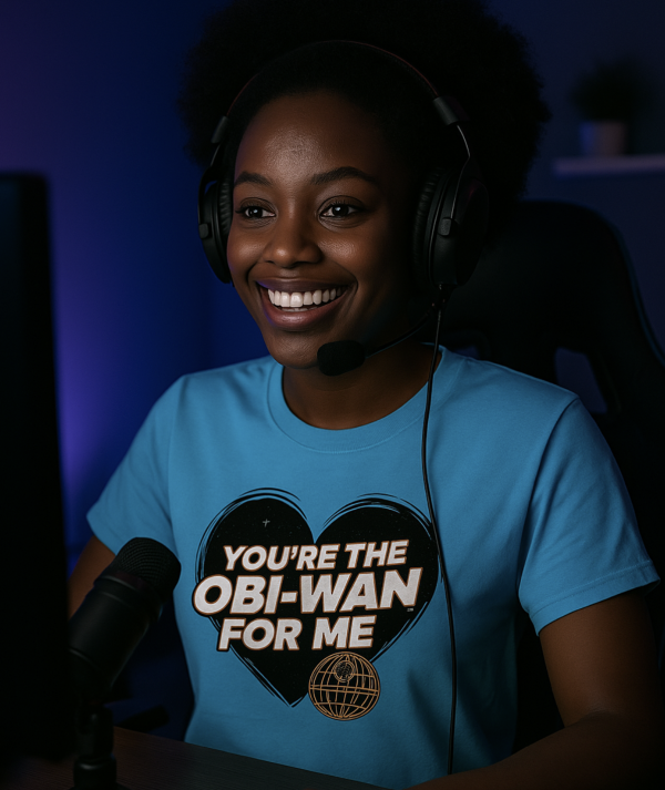 "You're the Obi-Wan for Me" Unisex Classic T-Shirt – A Must-Have for Sci-Fi Fans